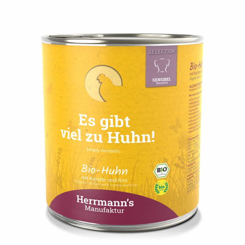 HM Sensibel Bio-Huhn  800g